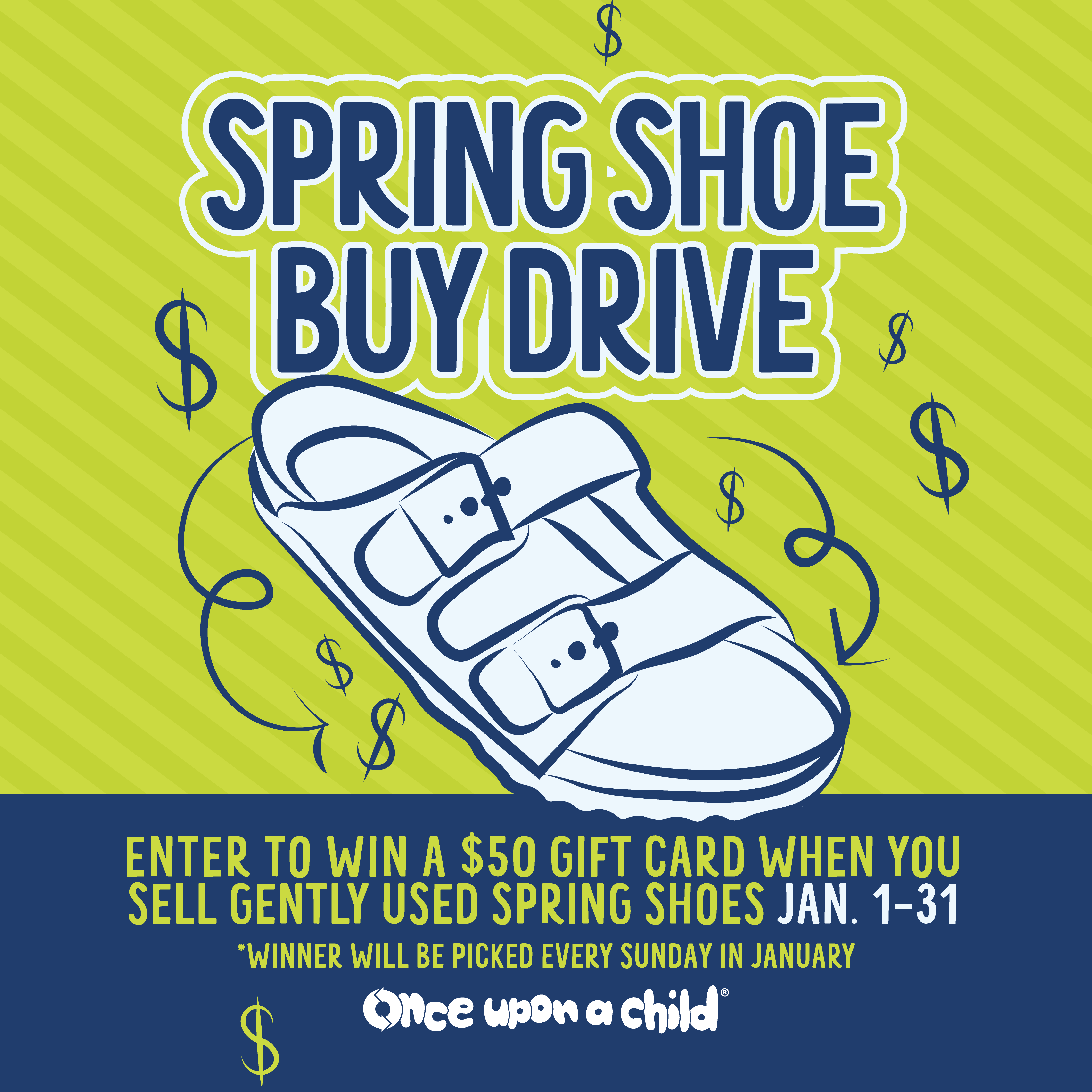 Spring Shoe Buy Drive